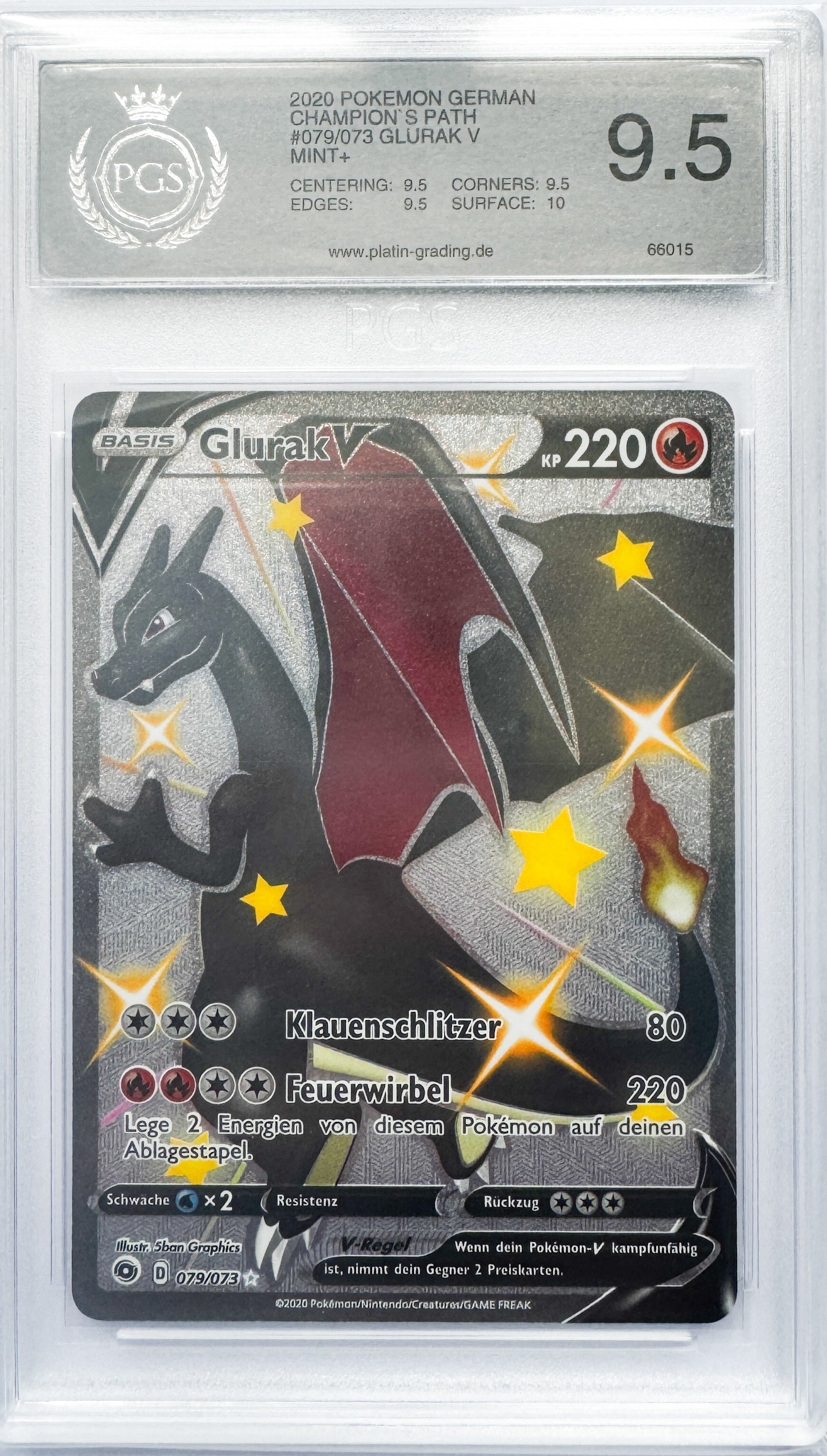 Glurak V Weg des Champs GSG 9 offers - Shiny Charizard