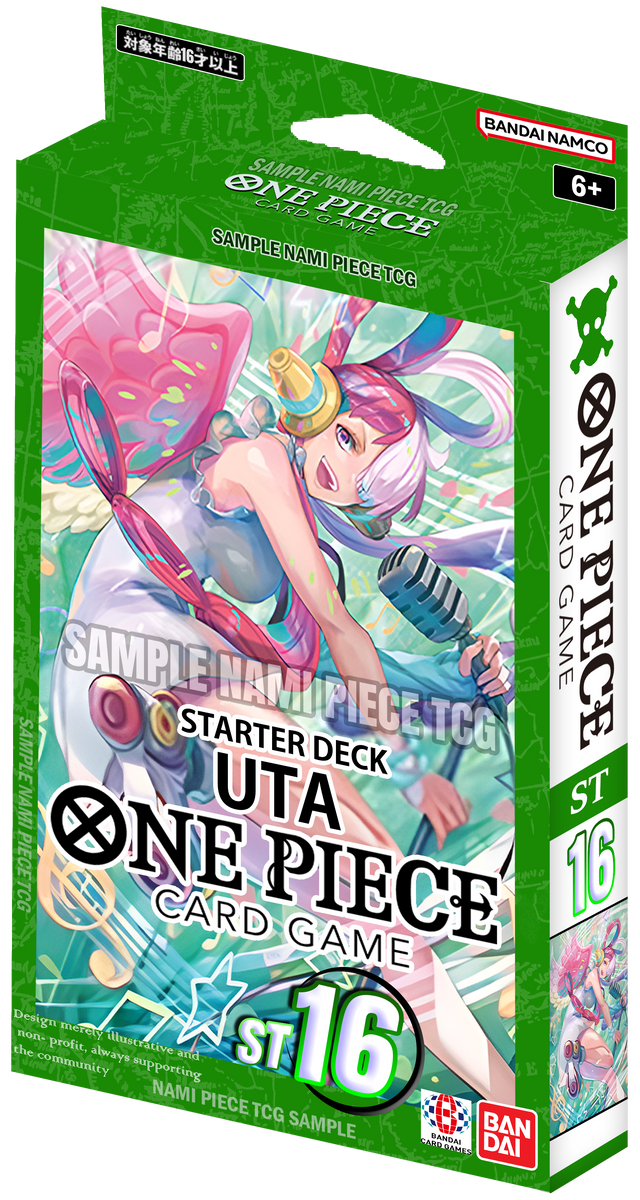 One Piece Card Game Green Uta ST-16 Starter Deck Englisch – Play-Maniac